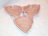 Ceramic leaf motif serving dish   *1007M